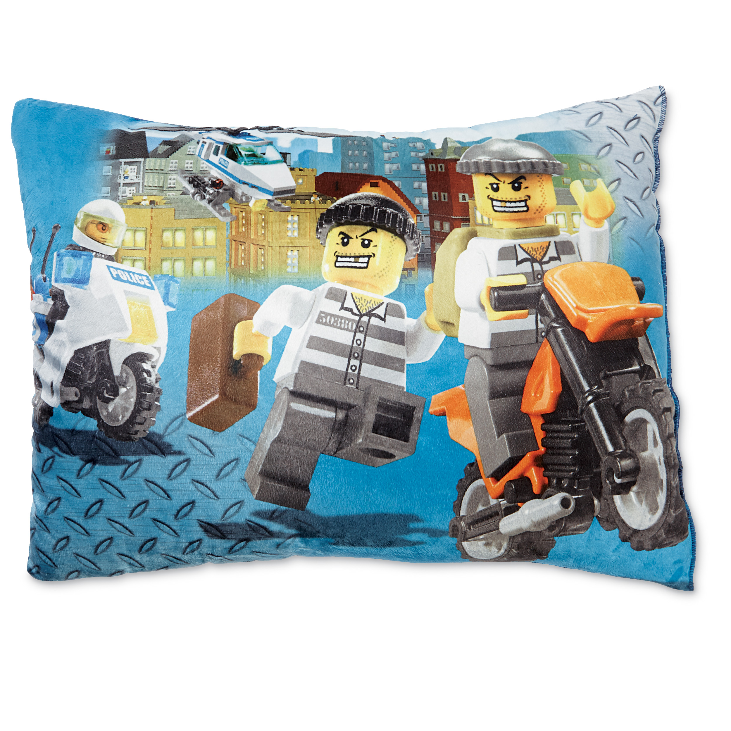 LEGO Police Bed Pillow City
