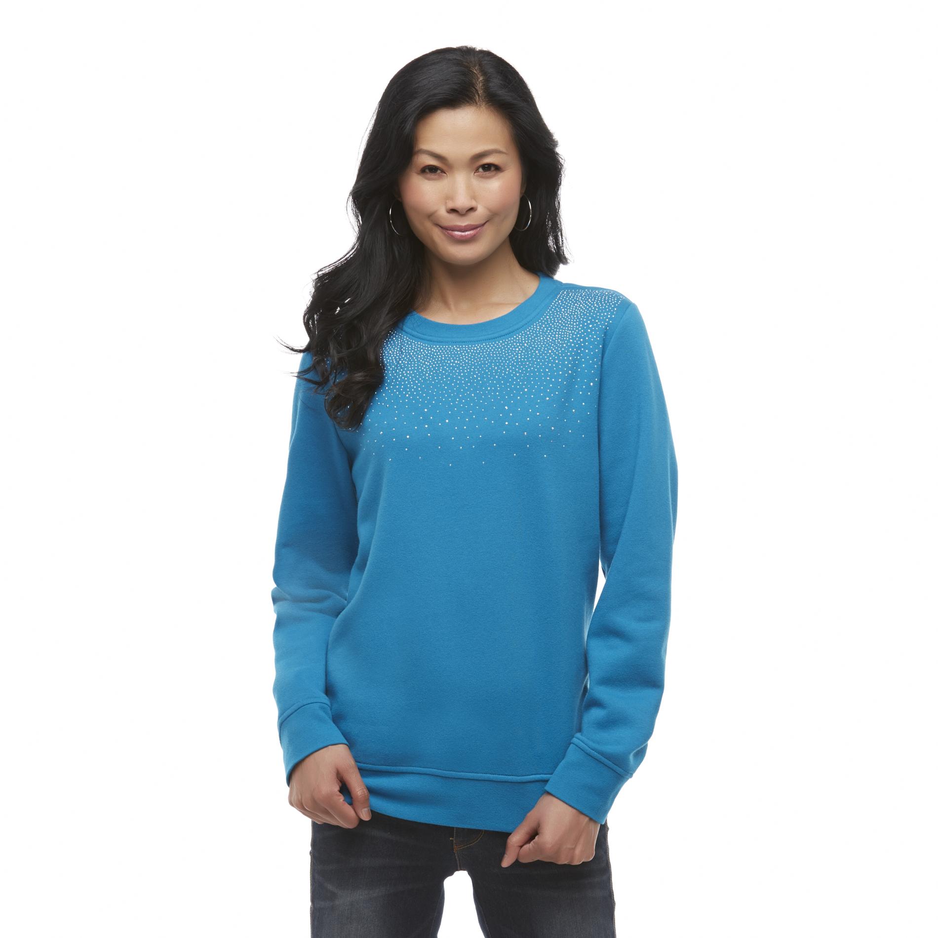 Laura Scott Women's Embellished Sweatshirt