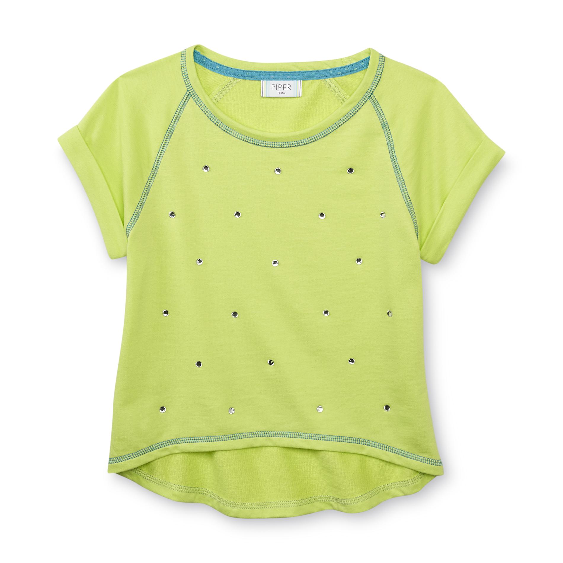 Piper Faves Girl's French Terry T-Shirt