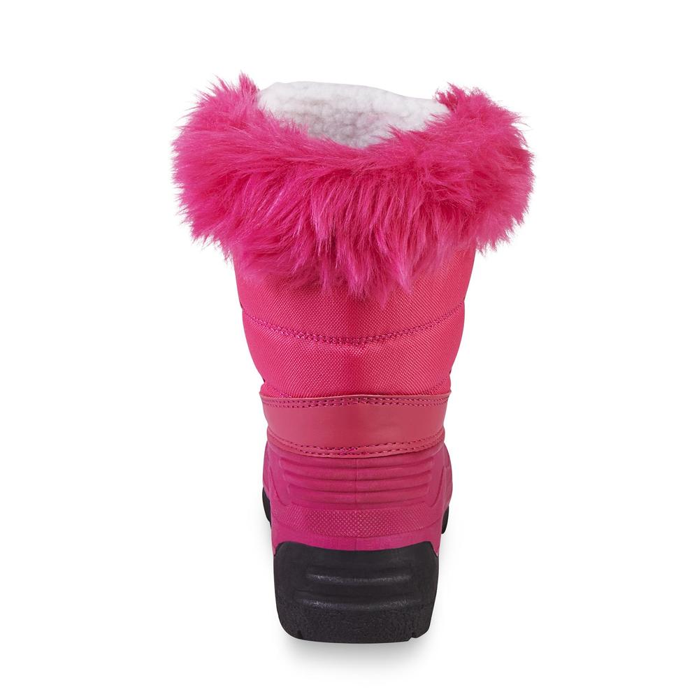 Yoki Girl's Furifc Pink High Ankle Winter Boot