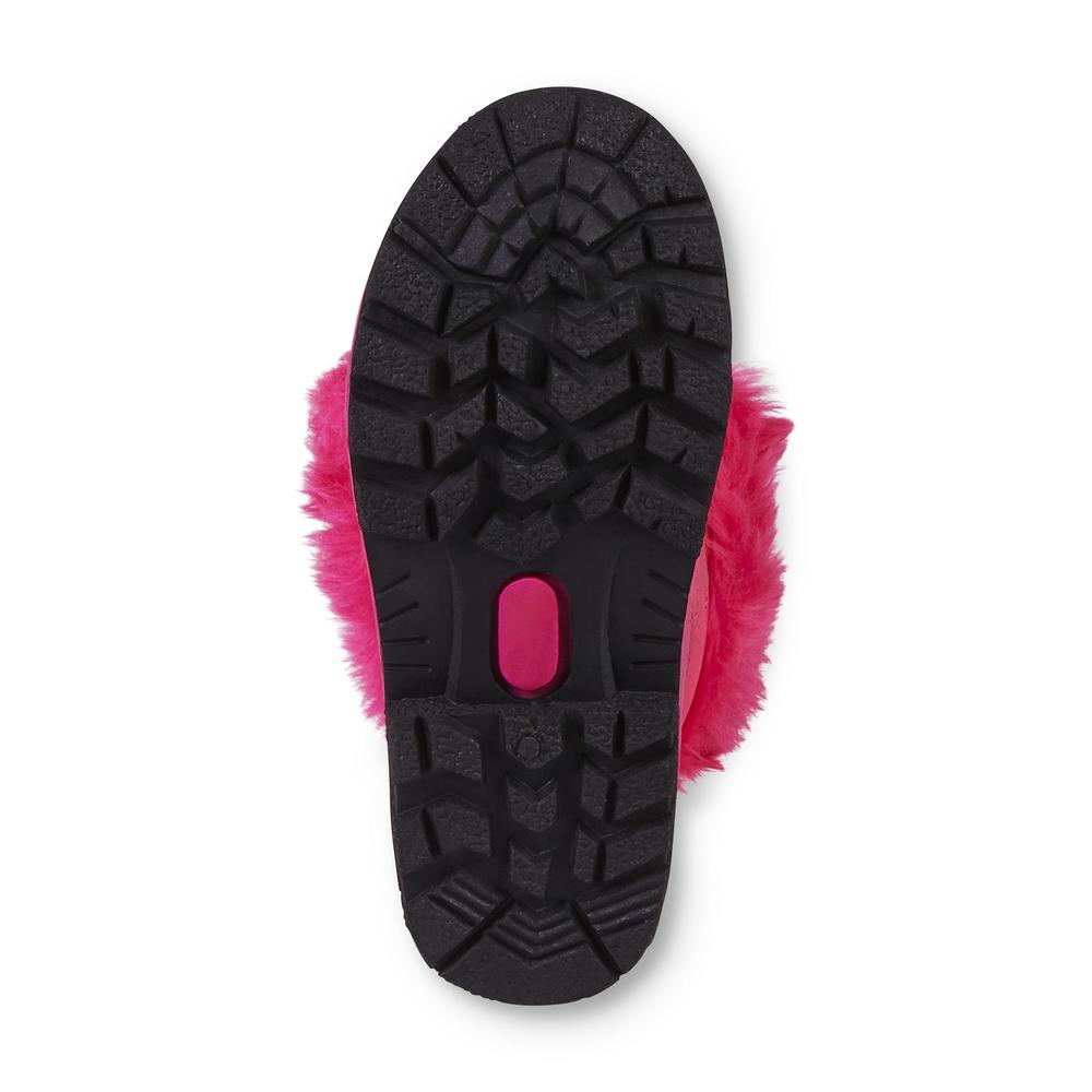 Yoki Girl's Furifc Pink High Ankle Winter Boot