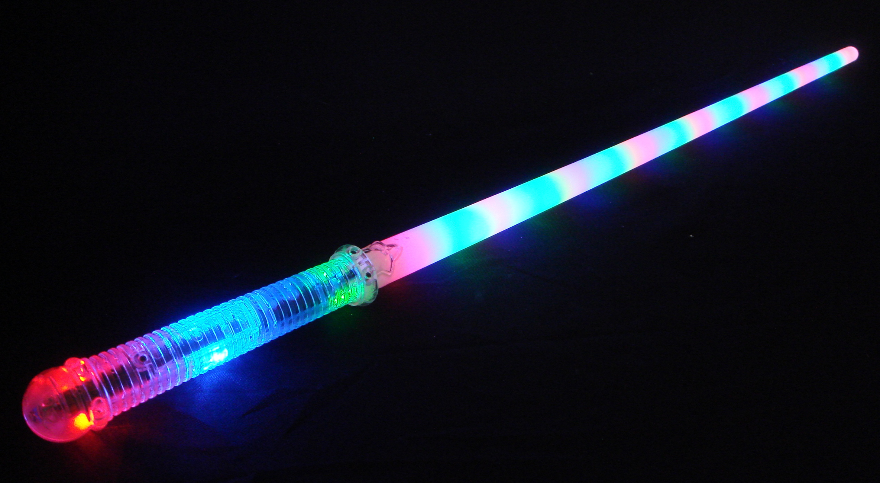 WeGlow International Light Up Multicolor Sword With Light Handle (set of 3)