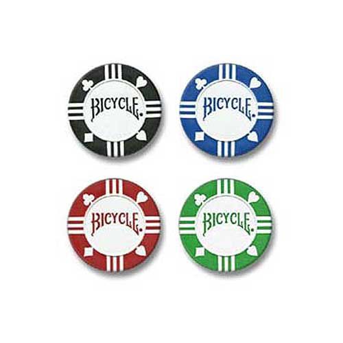 Bicycle Clay Poker Chip Set - 100 Count
