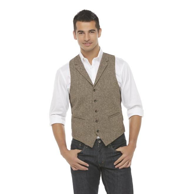 U.S. Polo Assn. Men's Tweed Suit Vest