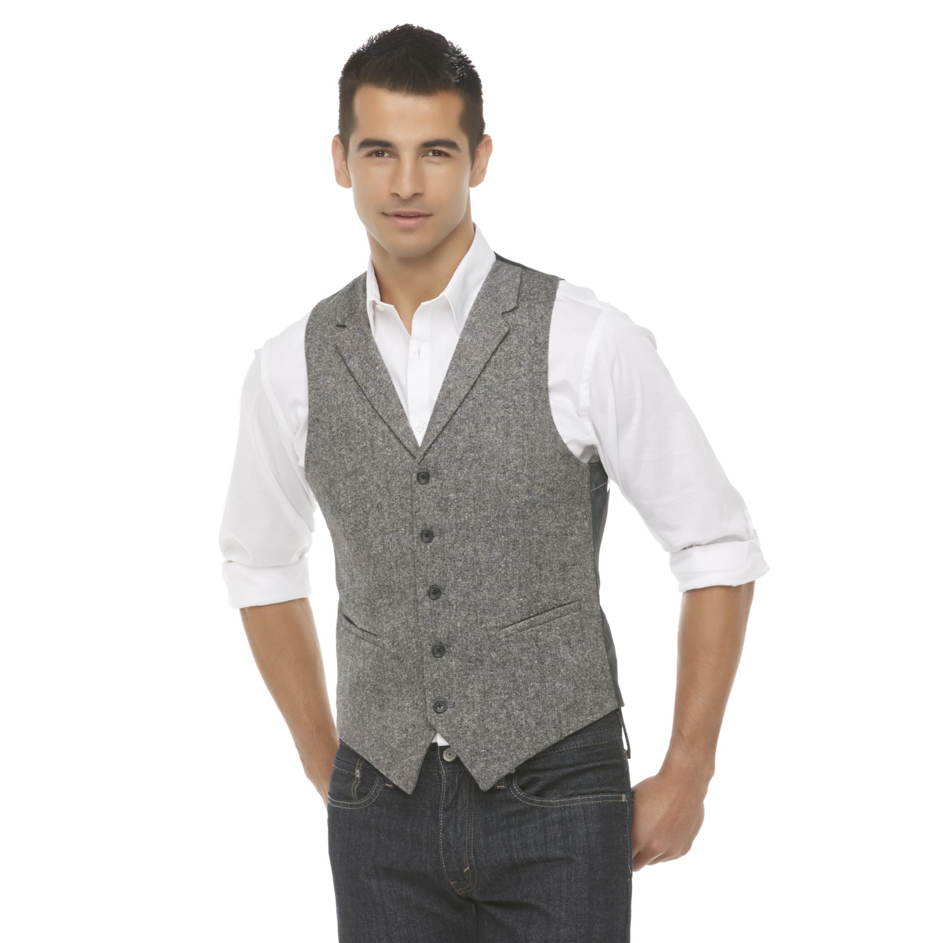 U.S. Polo Assn. Men's Tweed Suit Vest | Shop Your Way: Online Shopping ...