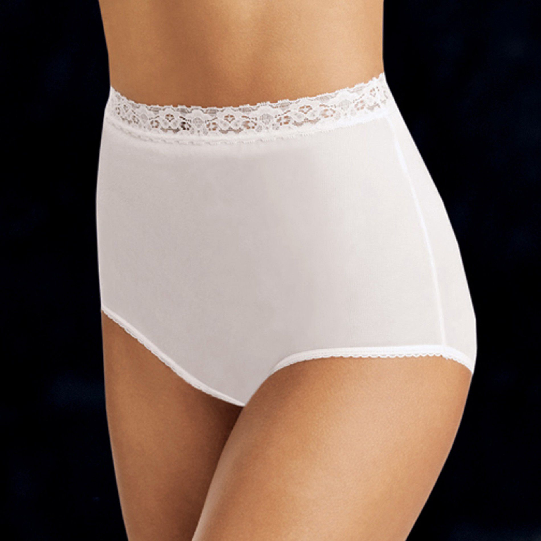 Vanity Fair Stretch Lace Tricot Brief