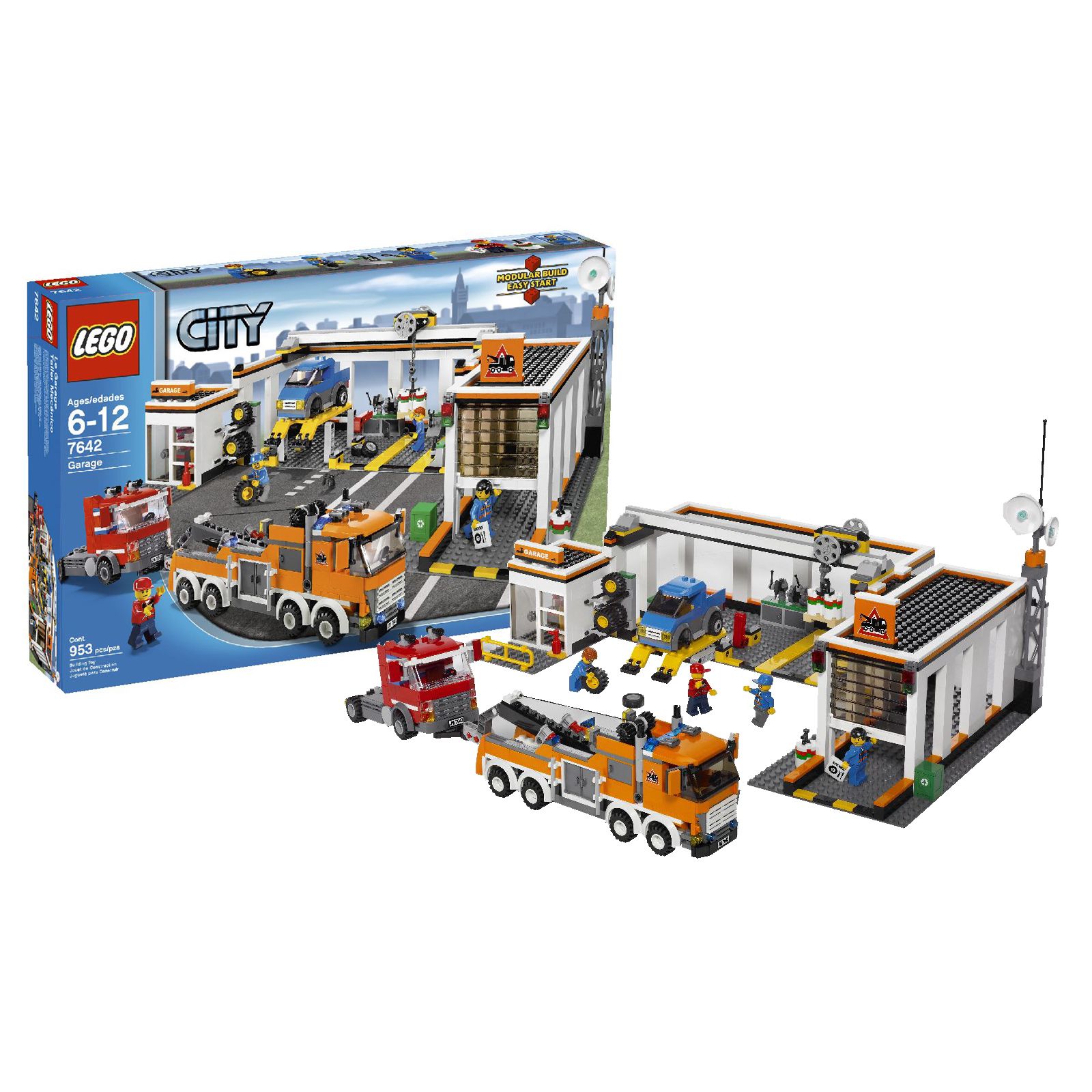 Tilhører Mus marmorering LEGO City Garage #7642