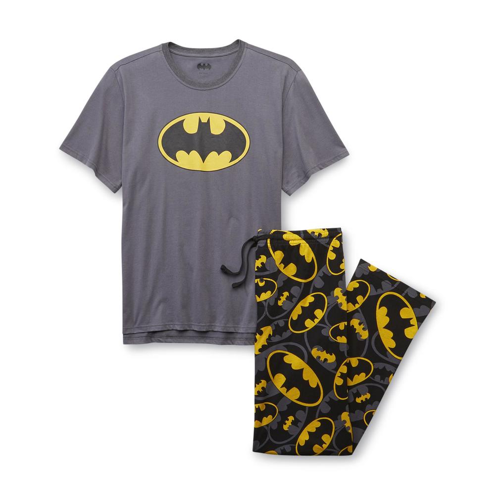 DC Comics Batman Men's Pajama T-Shirt & Pants