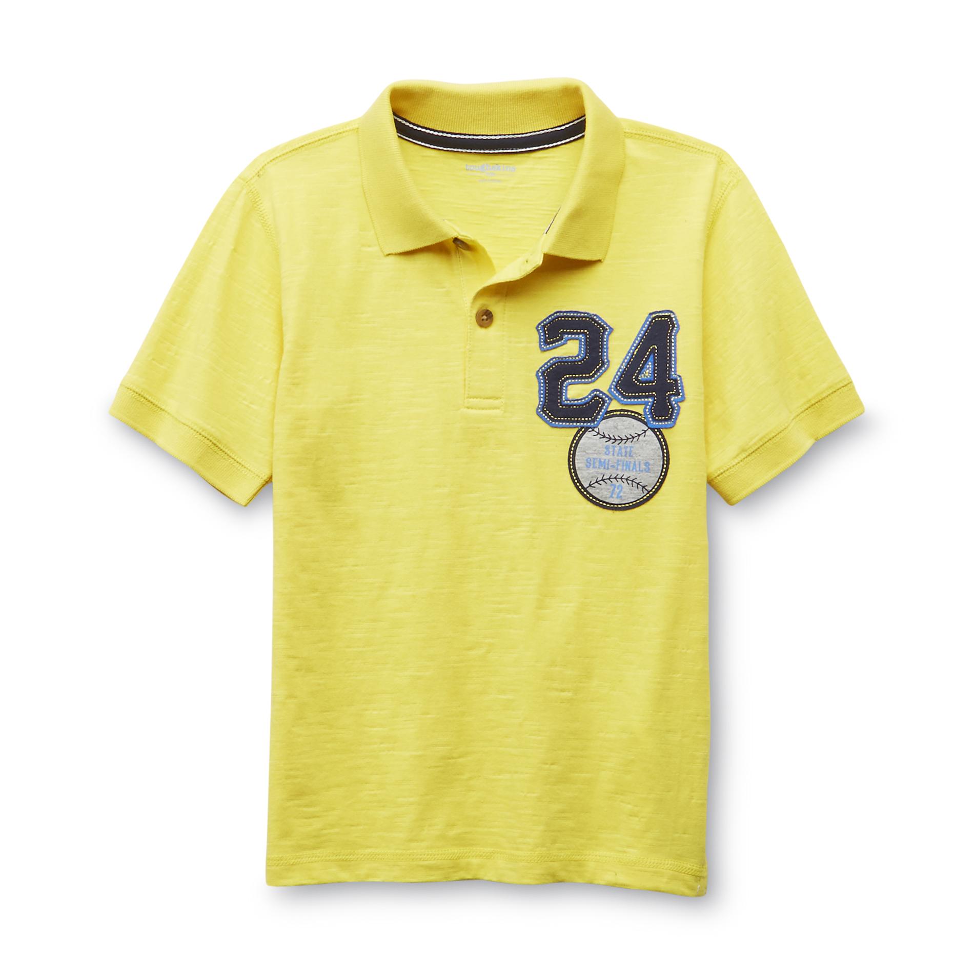 Toughskins Boy's Graphic Polo Shirt - Baseball