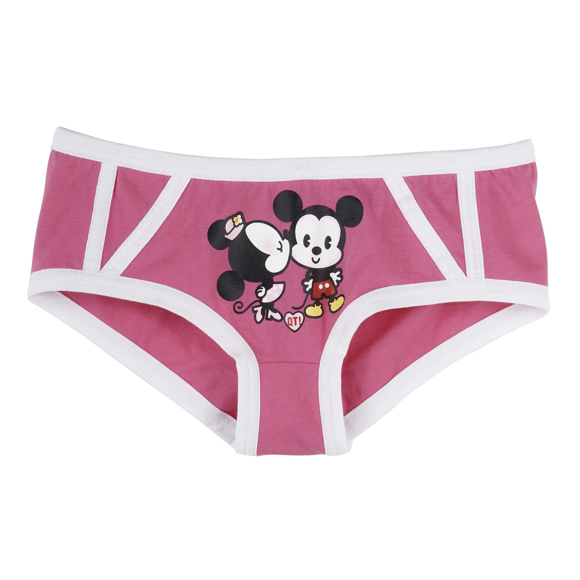 Disney Women&#39;s Mickey & Minnie Kiss Boyshort