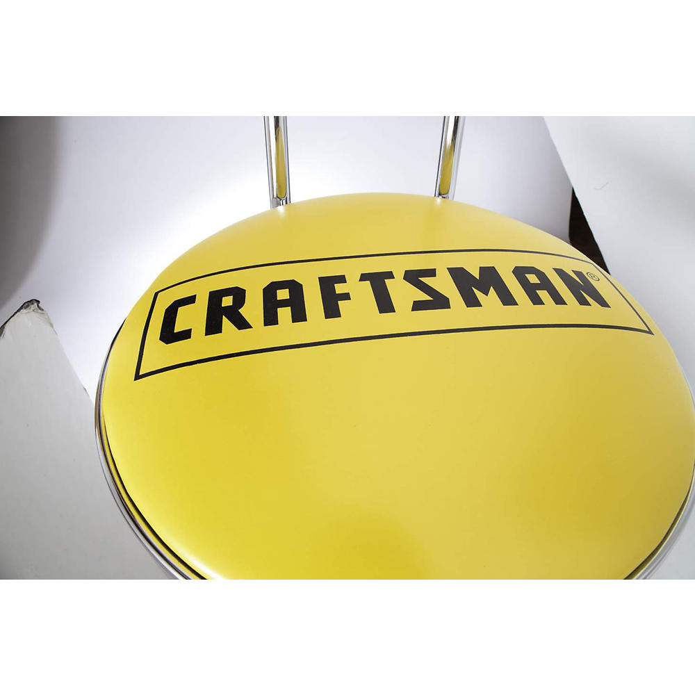 Craftsman Hydraulic Stool - Yellow