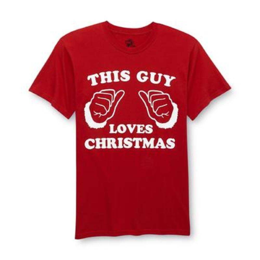 Bravado Men's Graphic T-Shirt - This Guy Loves Christmas