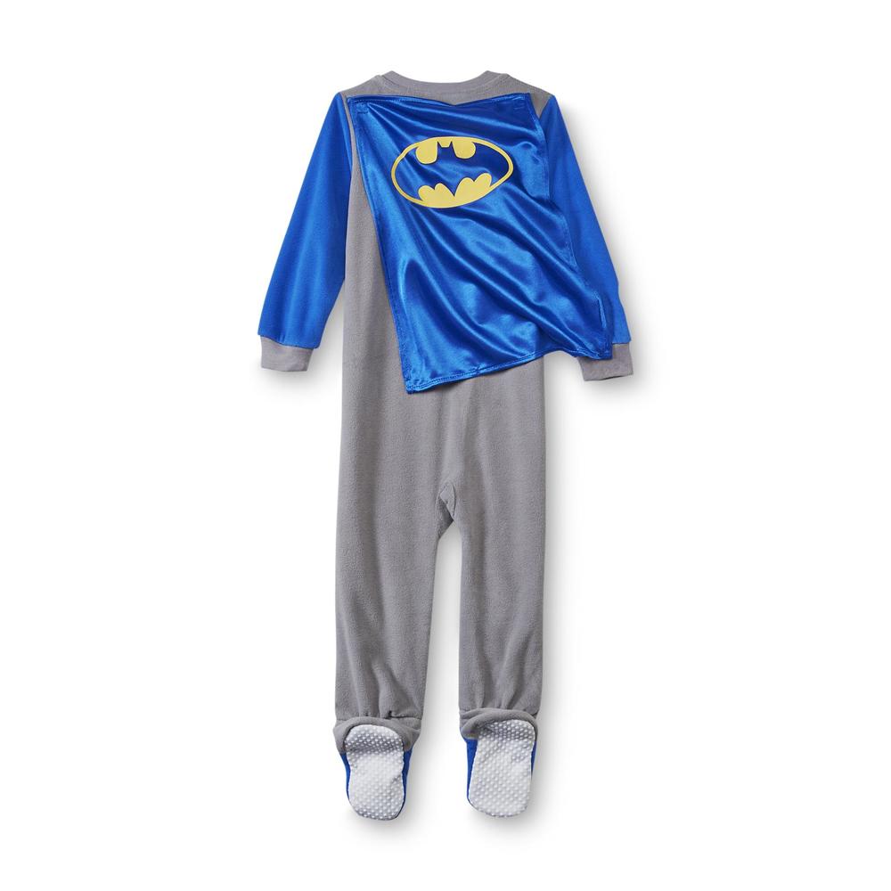 DC Comics Batman Infant & Toddler Boy's Footed Pajamas & Cape