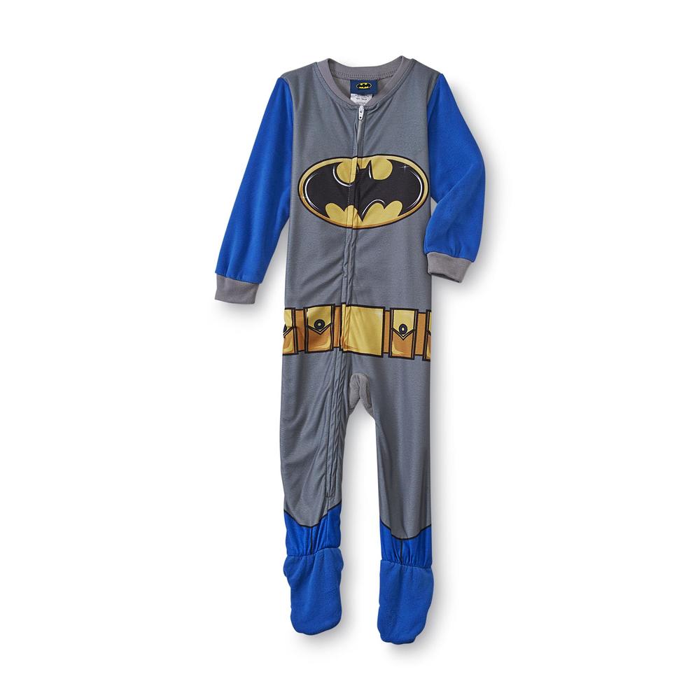 DC Comics Batman Infant & Toddler Boy's Footed Pajamas & Cape