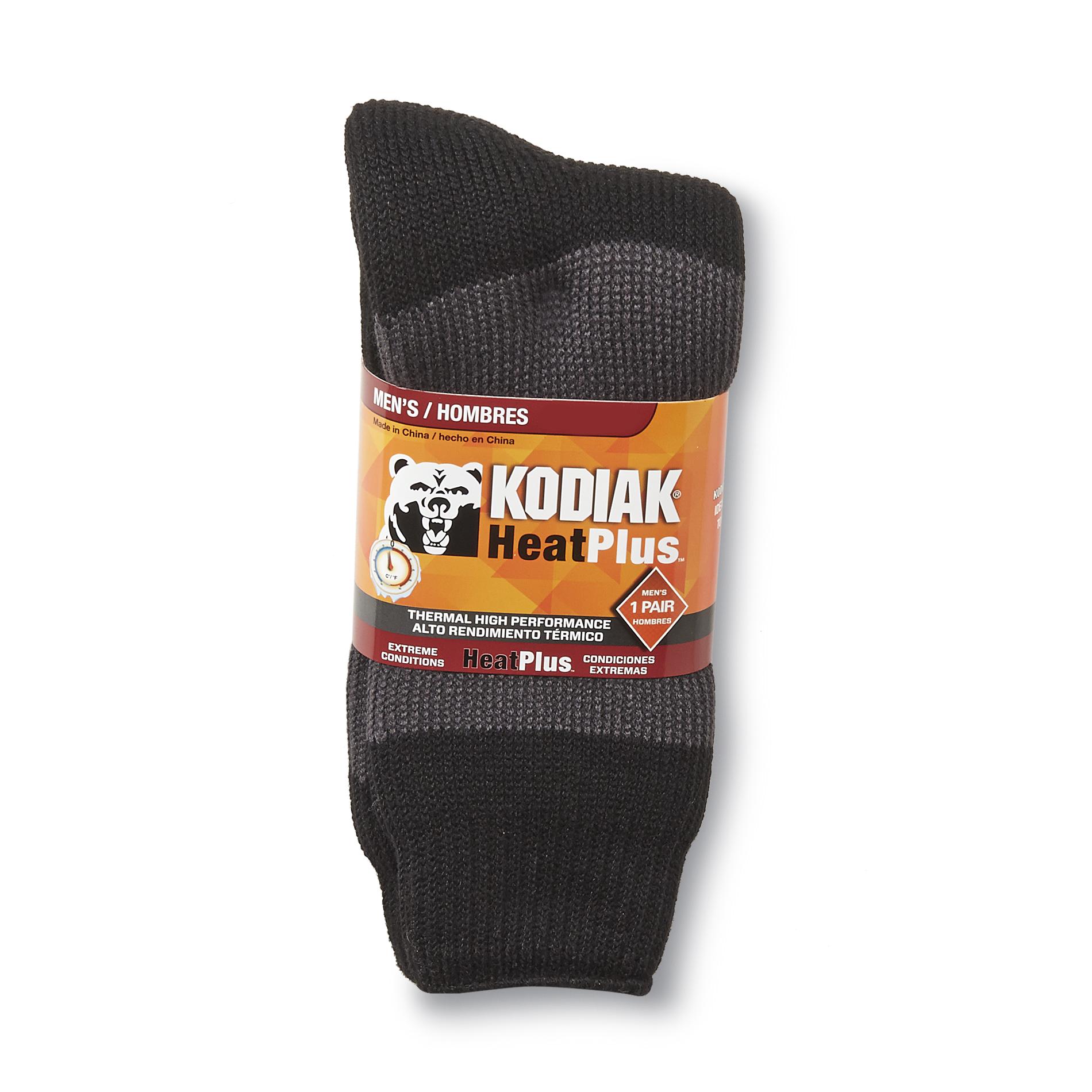 Kodiak Men's HeatPlus Crew Socks - Colorblock
