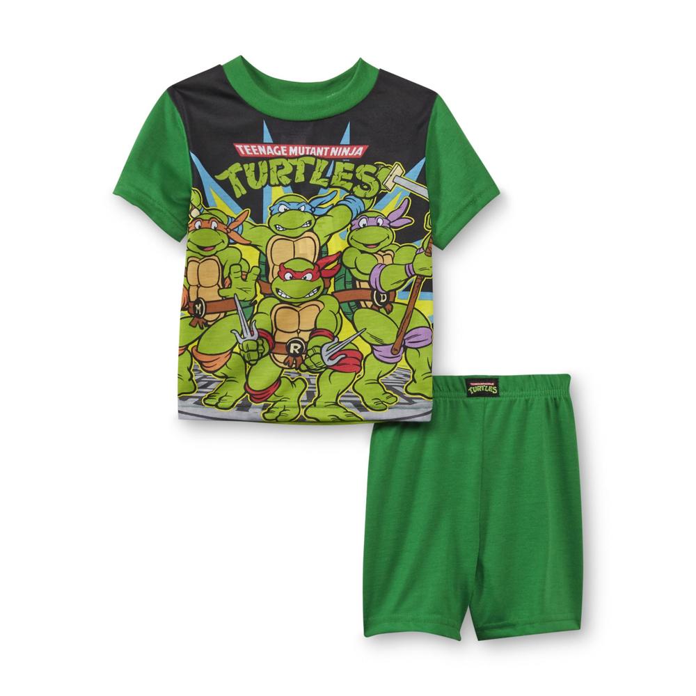 Nickelodeon Teenage Mutant Ninja Turtles Toddler Boy's Pajama T-shirt & Shorts