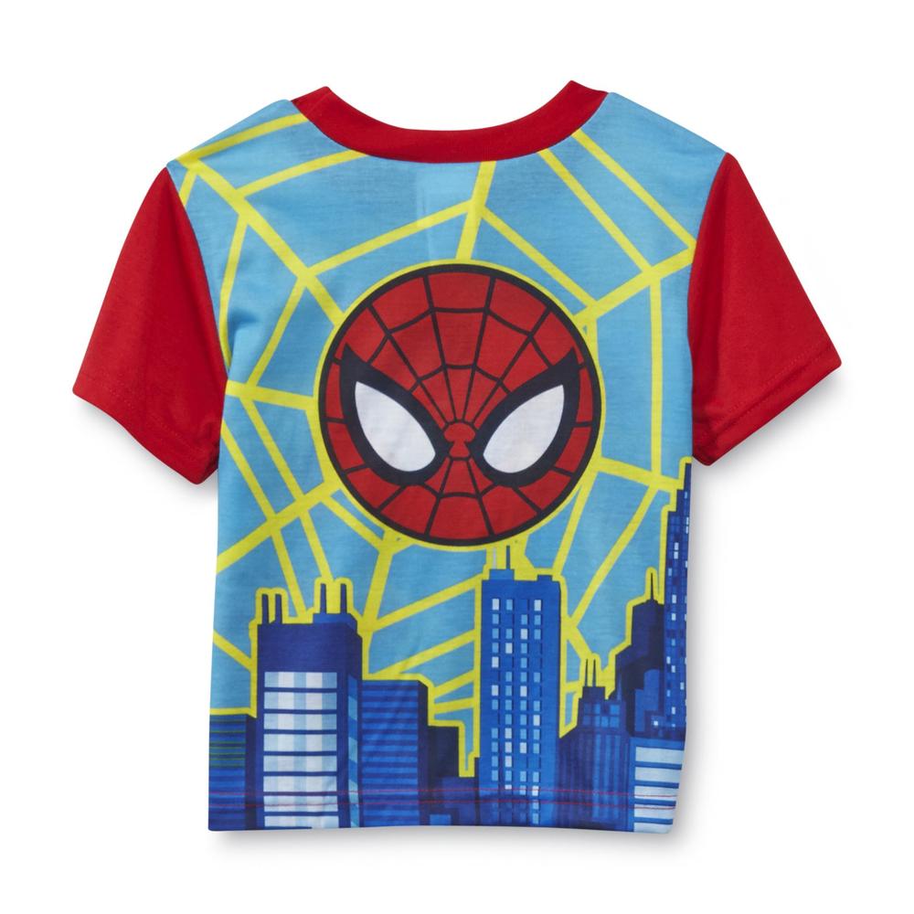 Marvel Spider-Man Toddler Boy's Pajama T-Shirt & Shorts