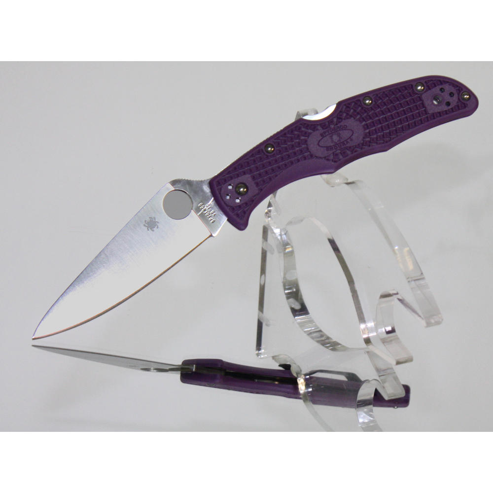 Spyderco Endura4 Lightweight Purple Knife