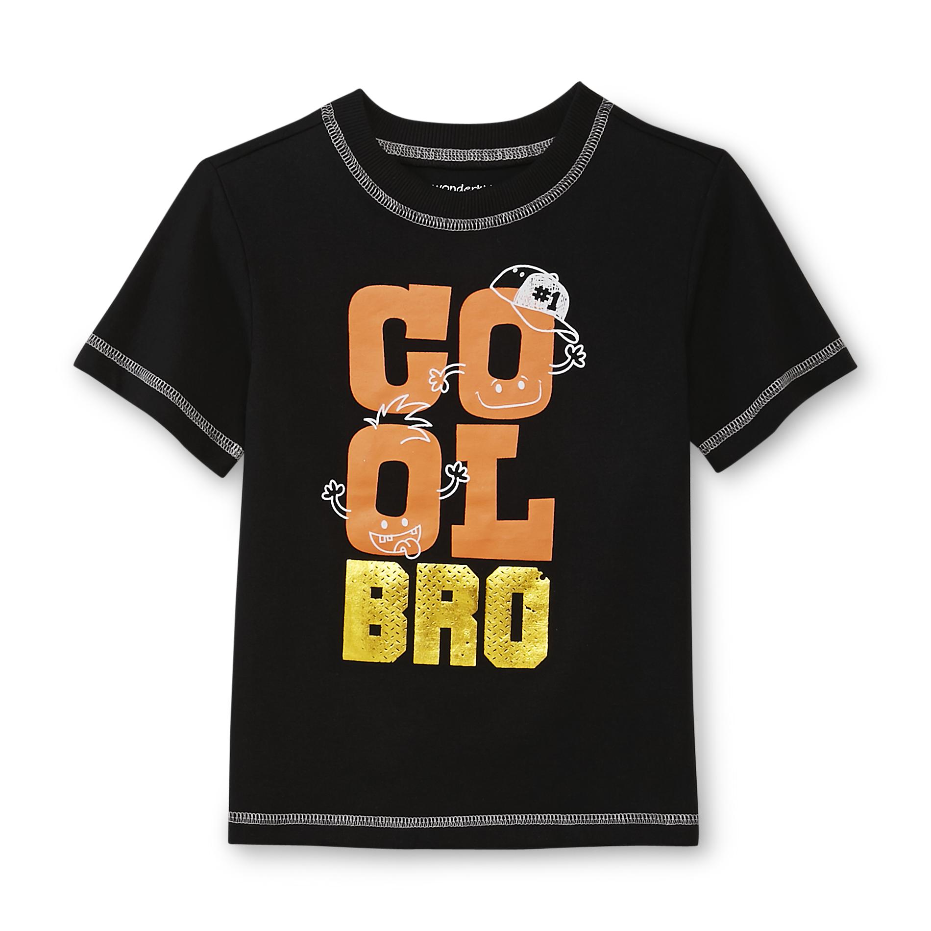 WonderKids Toddler Boy's Graphic T-Shirt - Cool Bro