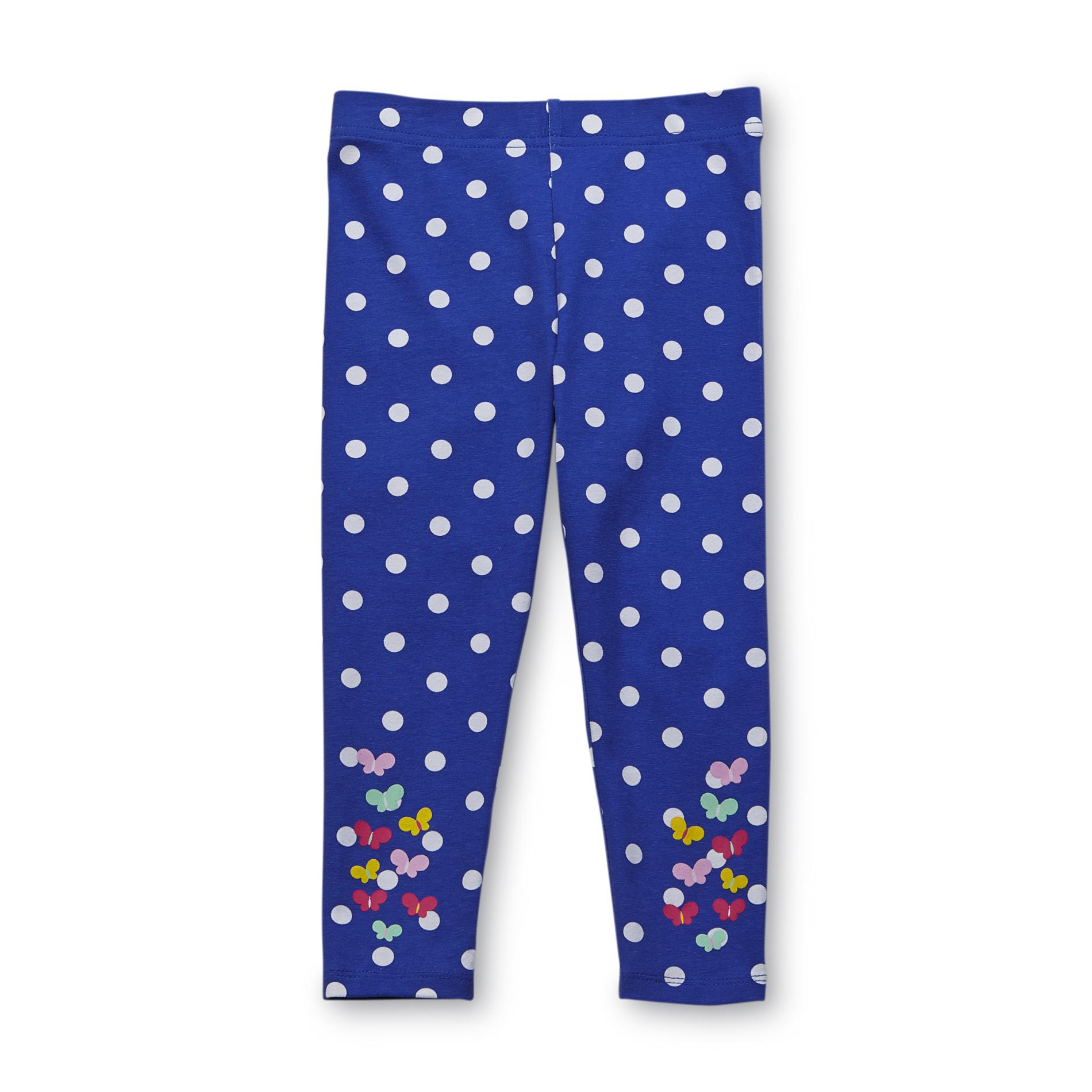 WonderKids Infant & Toddler Girl's Leggings - Polka Dot Butterflies