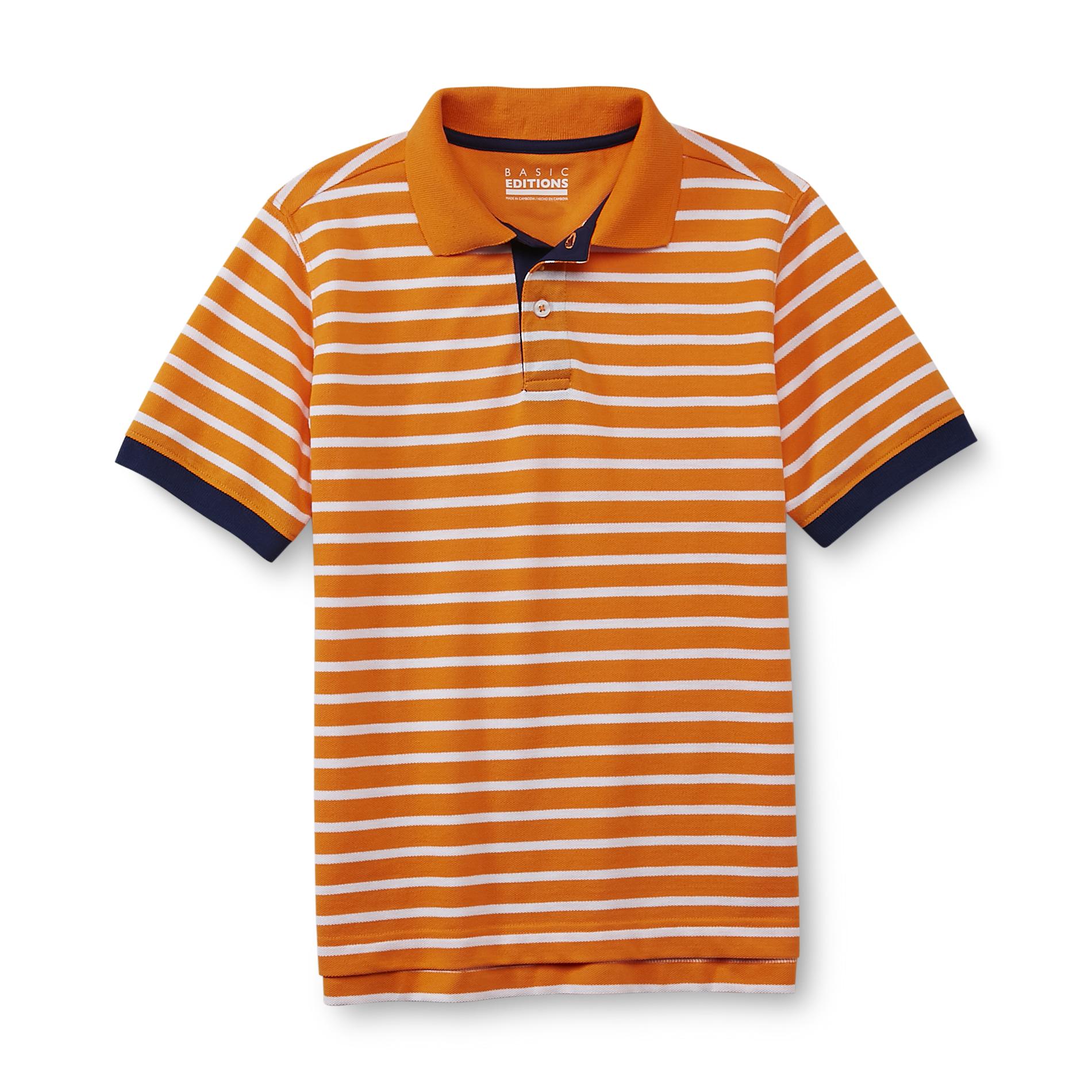 Basic Editions Boy's Polo Shirt - Striped