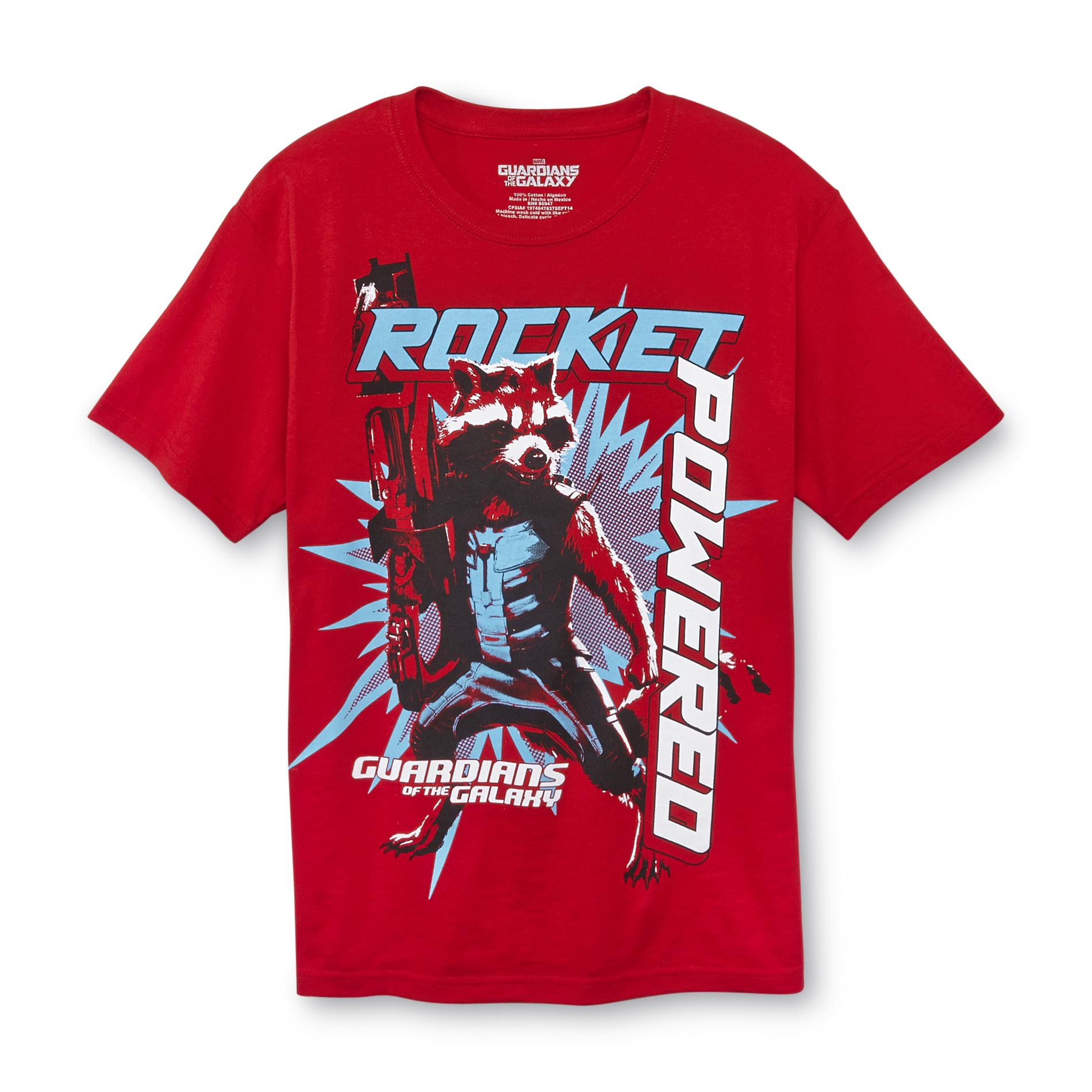 Marvel Boy's Rocket Raccoon Graphic T-Shirt