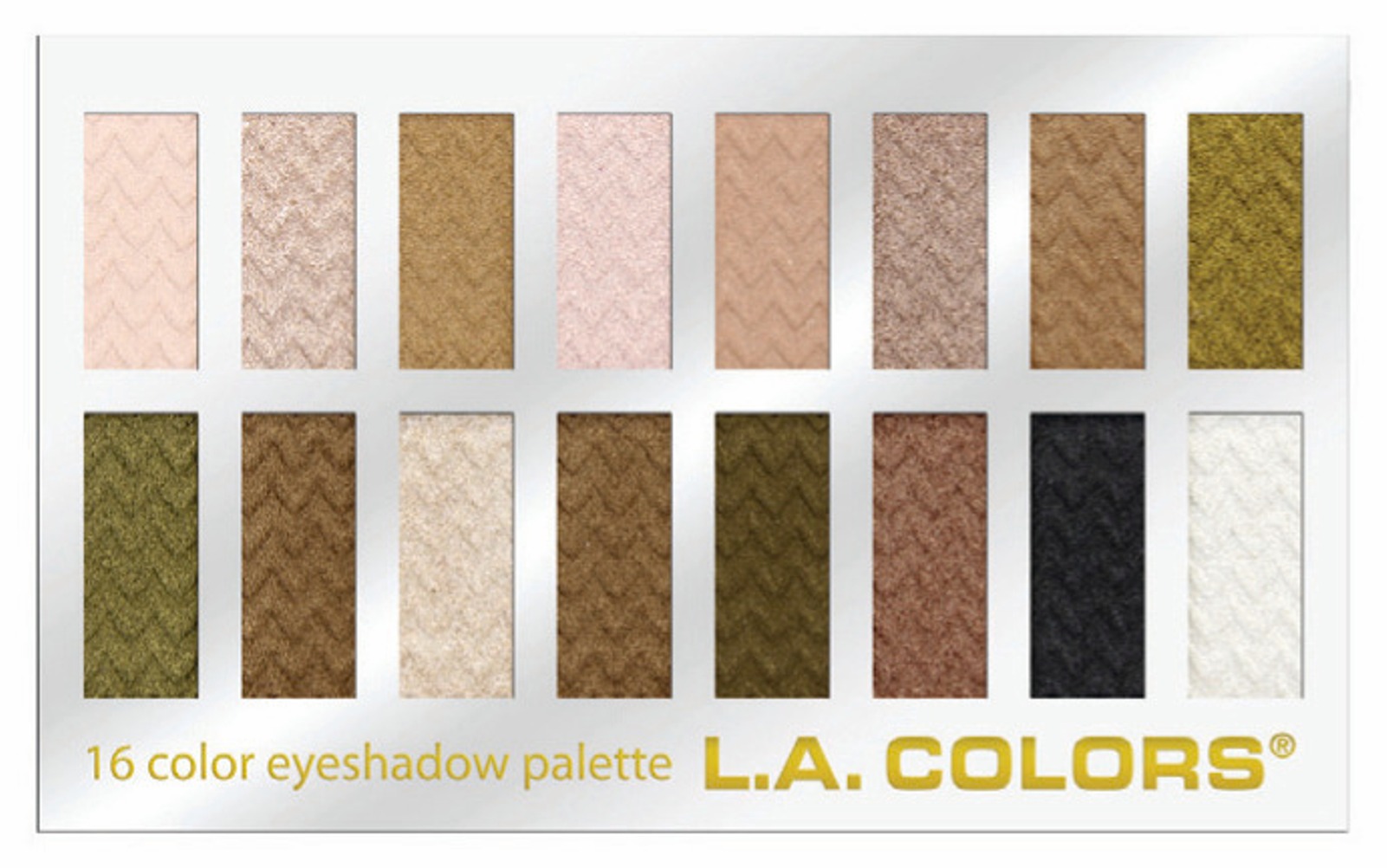 L.A. Colors 16 Color Eyeshadow Palette - Sweet  0.95 fl oz  27 g
