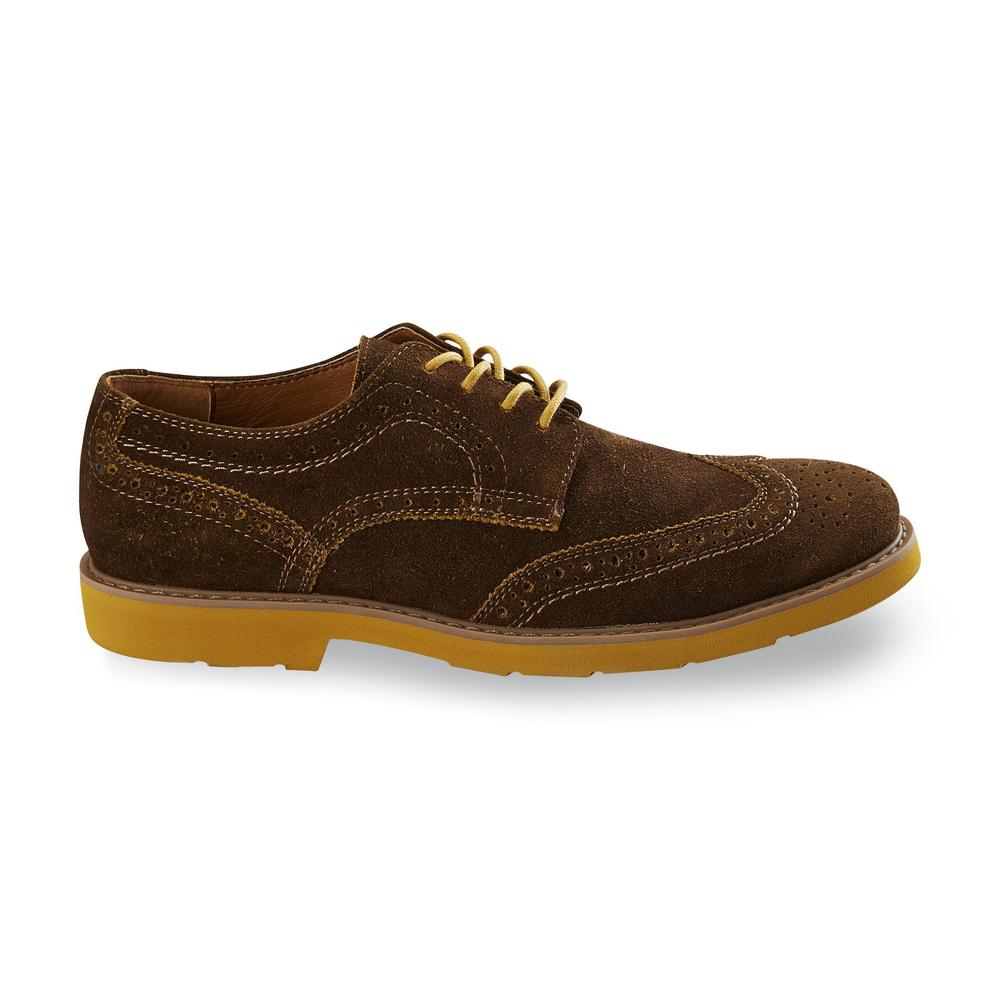 GBX Men's Grieves Gold Lace-Up Oxford Shoe