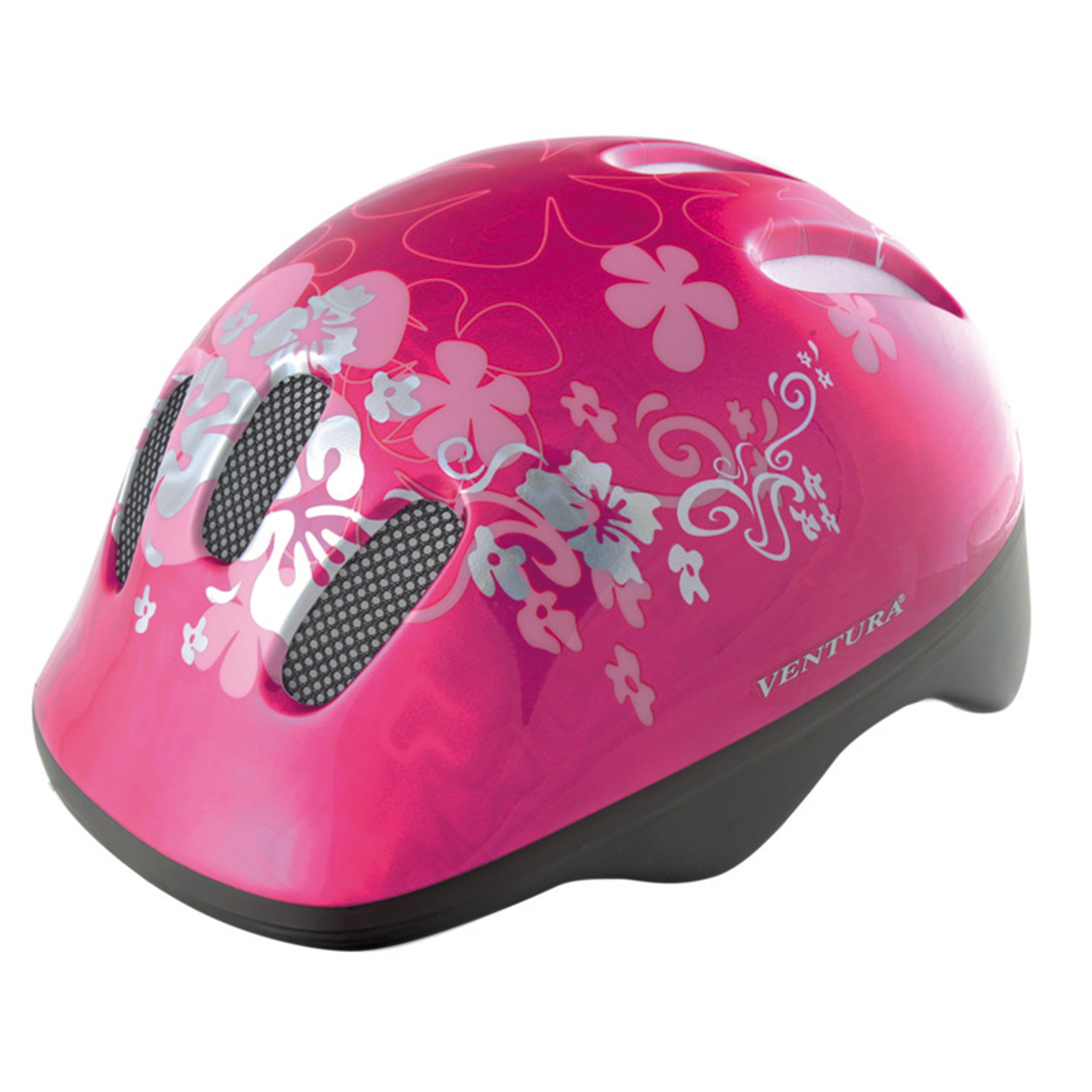 Ventura Pink Flower Children's Helmet (50-57 cm) Ventura Pink Flower Children's Helmet (50-57 cm)