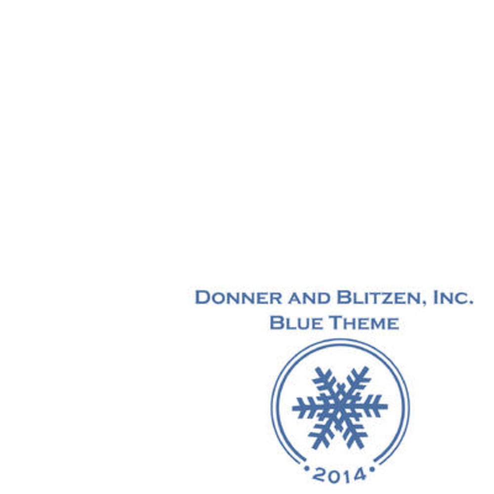 Donner & Blitzen Incorporated 12 Count Glass Christmas Ornament- Shiny Blue