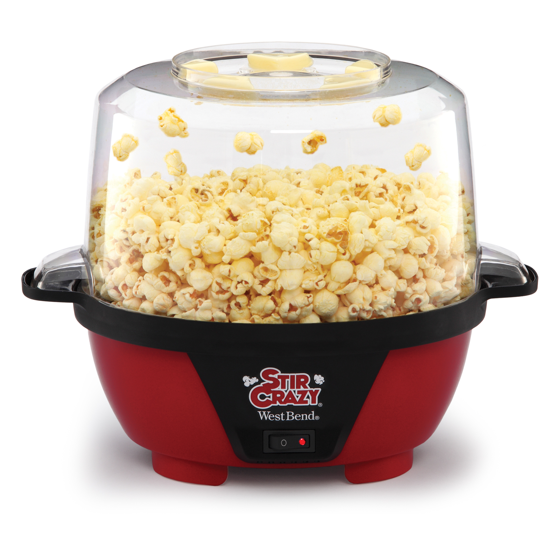 West Bend 82707 Popcorn Machine, Red