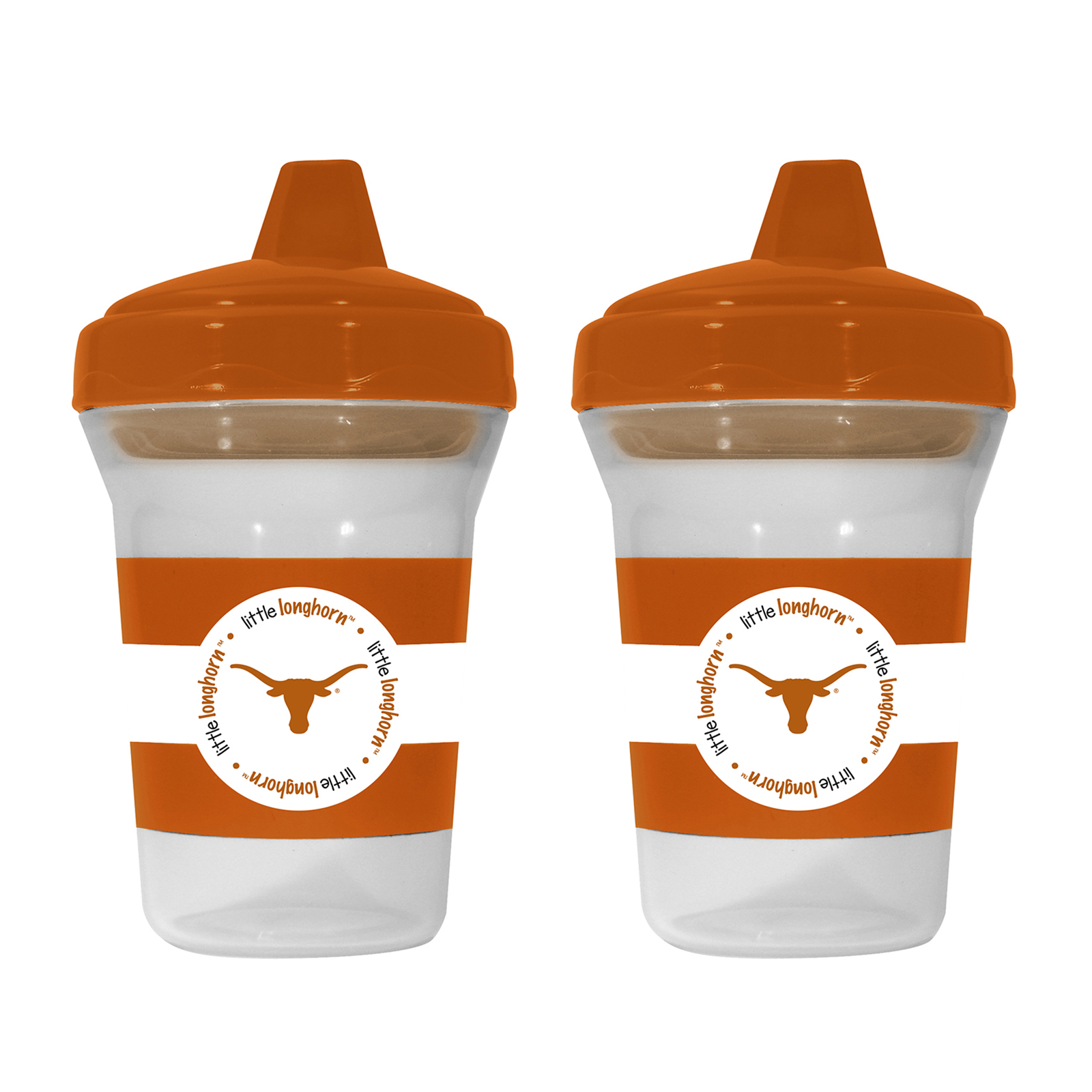 Baby Fanatic Texas Longhorns Sippy Cups (Pack of 2)