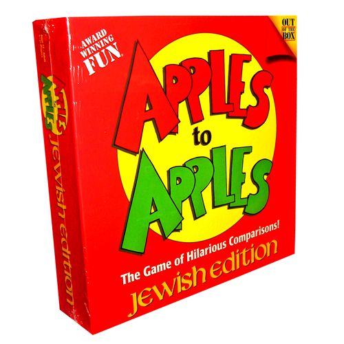 Jewish Educational Toys Apples to Apples Jewish Edition