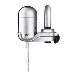 pur fm-3700 advanced faucet water filter, chrome