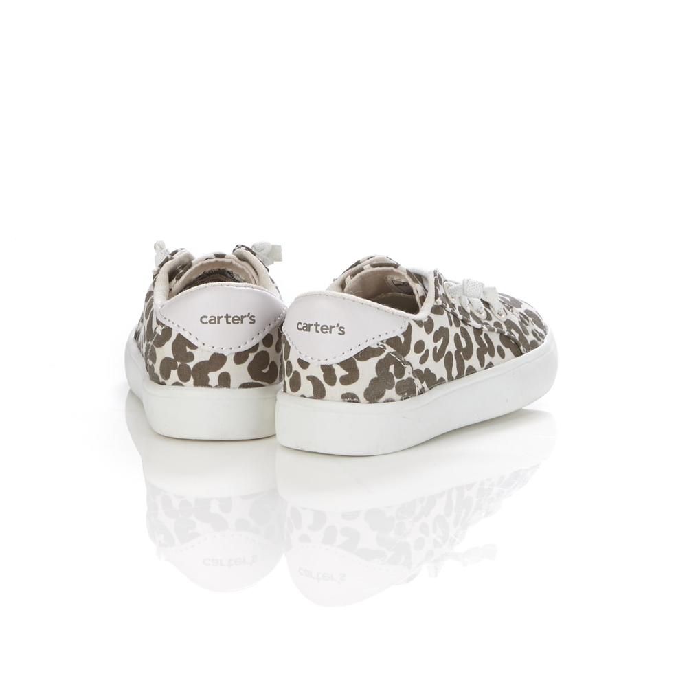 Carter's Toddler Girl's Olivia Pink/Leopard Print Casual Shoe