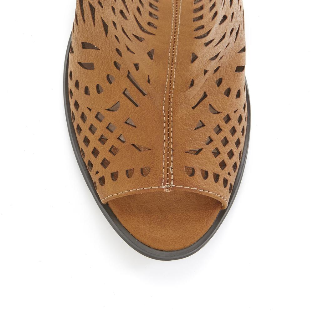 Restricted Women's Windie Cognac Cutout Sandal