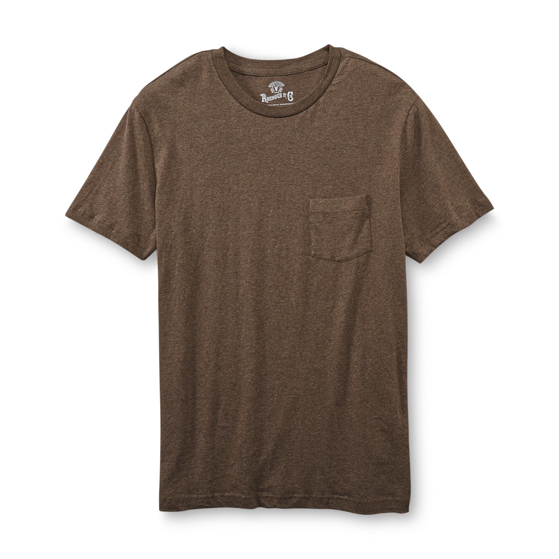 Roebuck & Co. Young Men's Pocket T-Shirt - Heathered