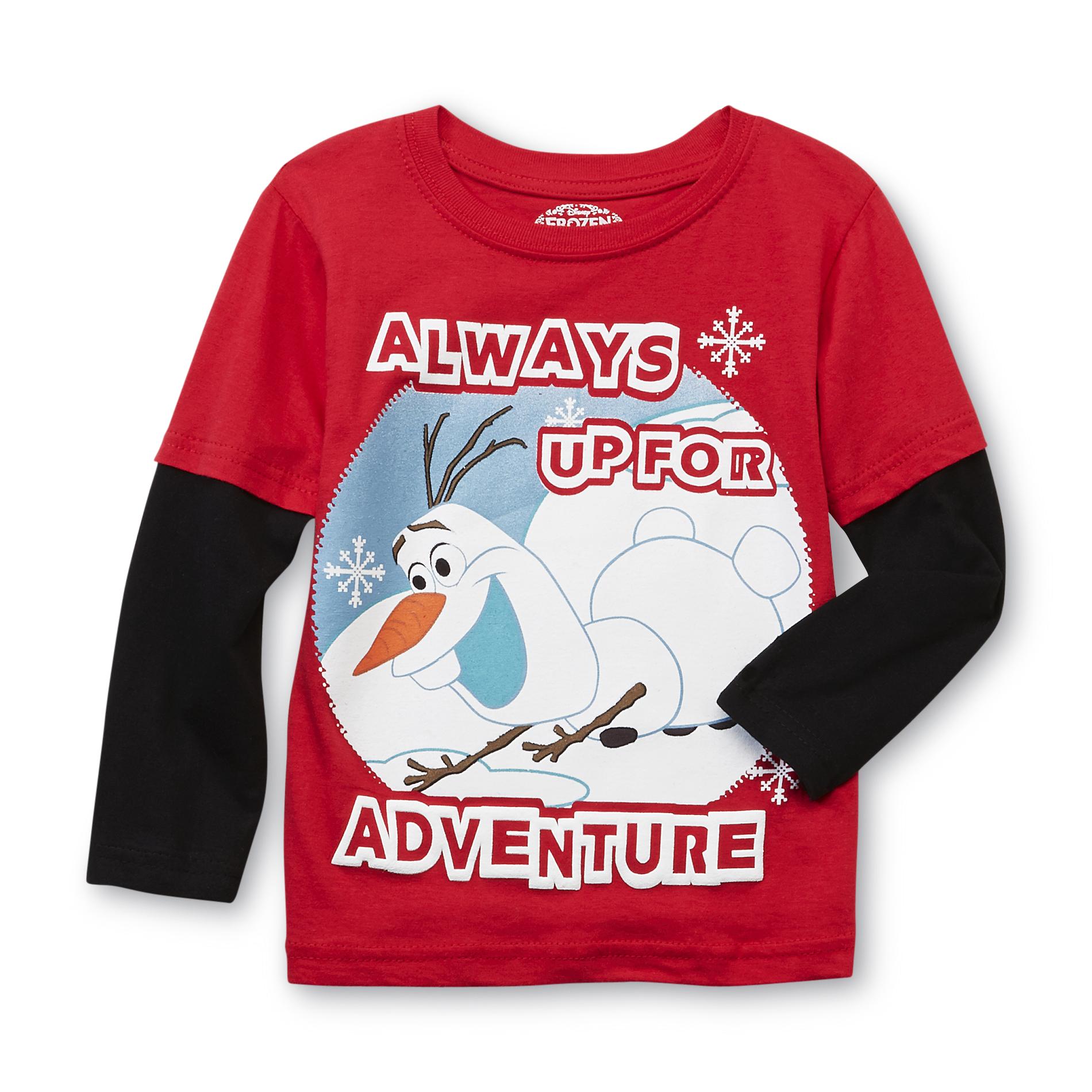 Disney Frozen Toddler Boy's Graphic T-Shirt - Olaf