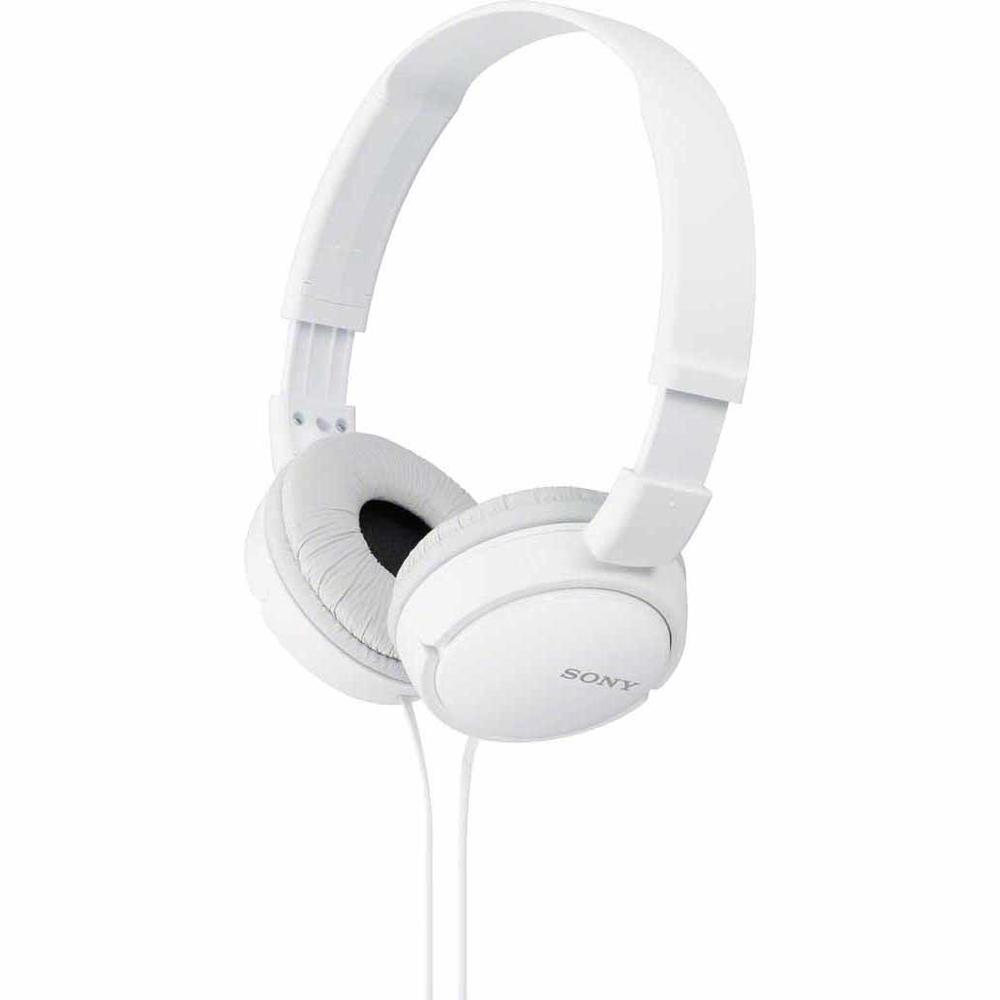 Sony MDR-ZX110/W ZX Series Stereo Headphones - White