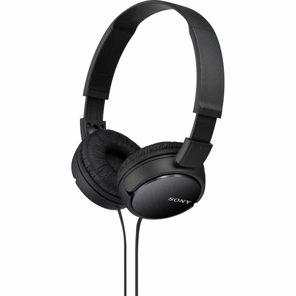 Sony MDR-ZX110/B ZX Series Stereo Headphones - Black