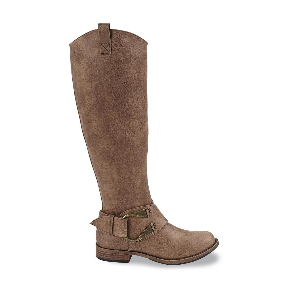 Delicious Women's Loop Brown Riding Boot