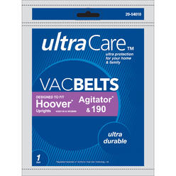 UltraCare UCB4190  Vacuum Belt for Hoover&#8482; type Agitator and type 190 Uprights - 1 belt
