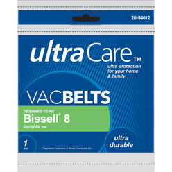 UltraCare UCB6008-6  Vacuum Belt for Bissell&#8482; type 8 Upright - 1 belt