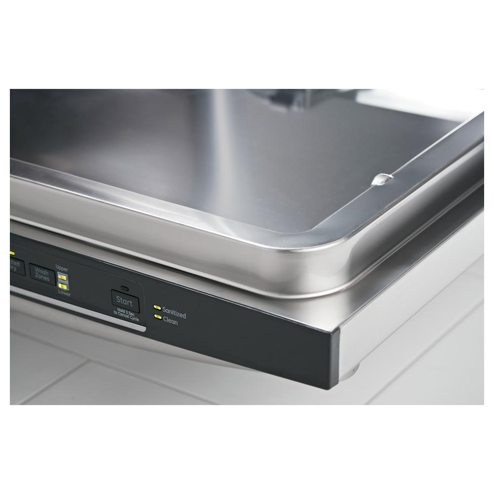GE Appliances GDT550HGDWW 24" Hybrid Built-in Dishwasher w/ Hidden Controls - White