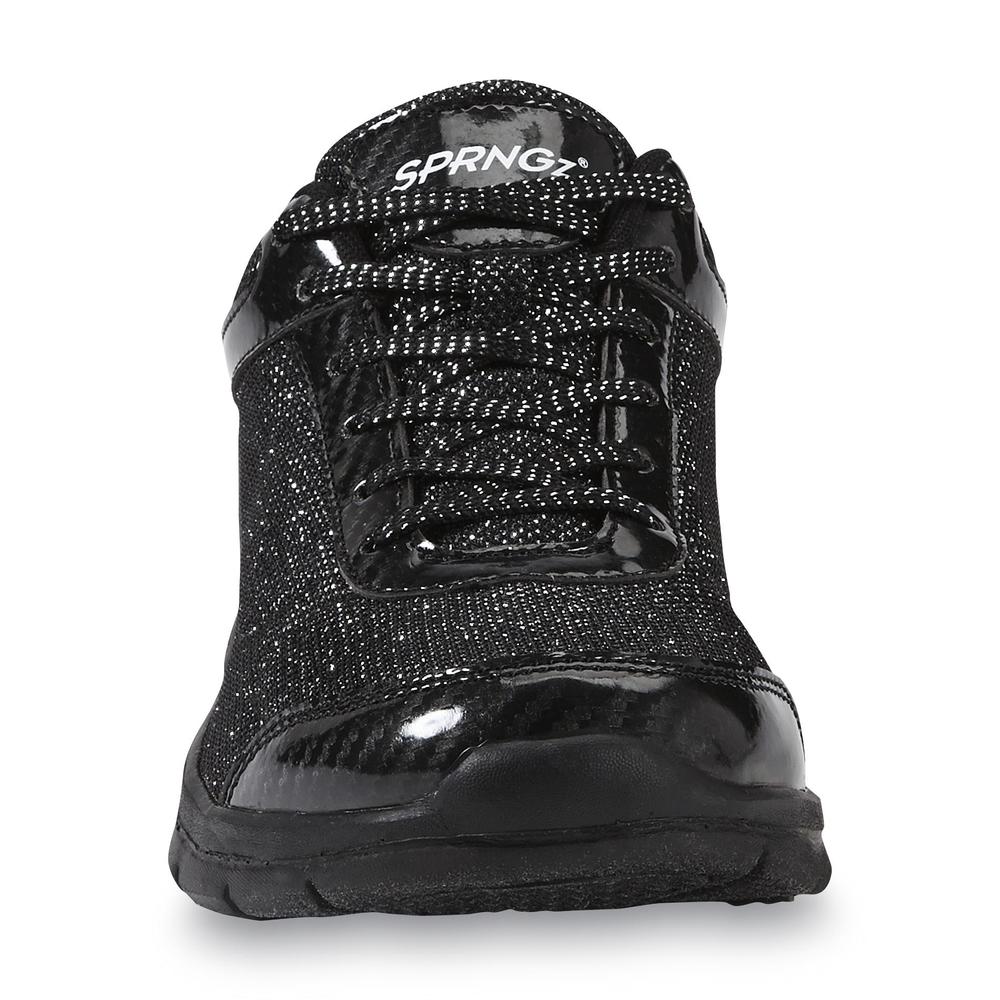 &nbsp; Women's Gem Black Metallic Athletic Shoe