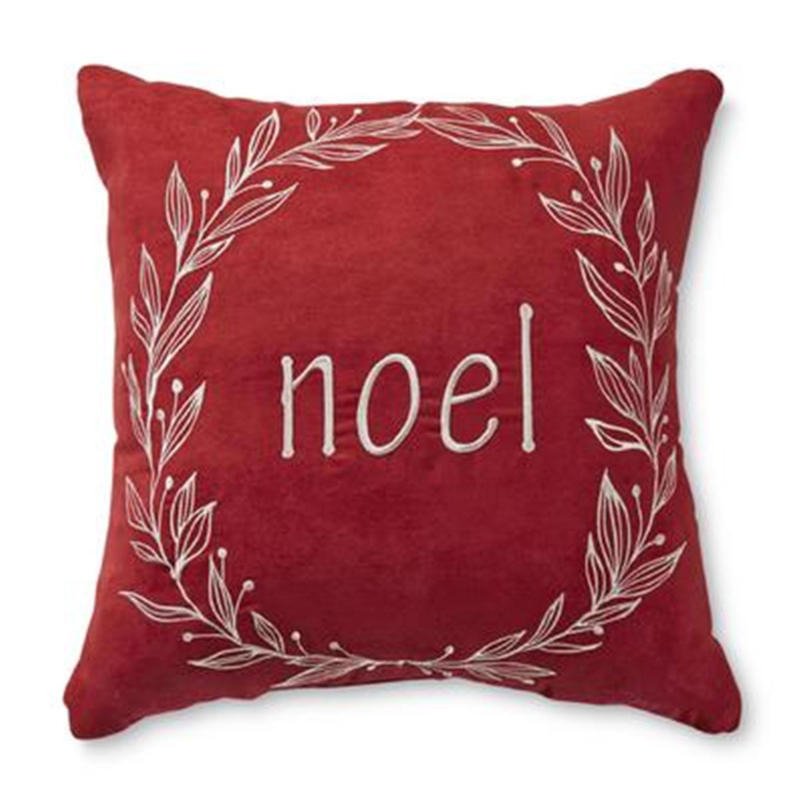 Cannon Microsuede Noel Holiday Pillow