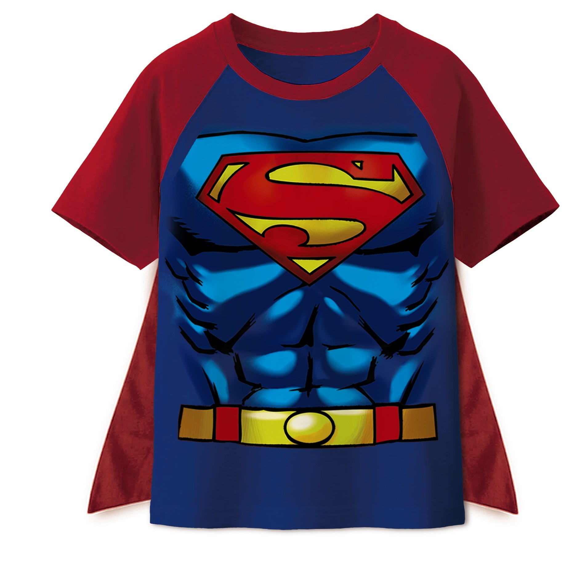 DC Comics Boy's Superman Graphic T-Shirt & Cape