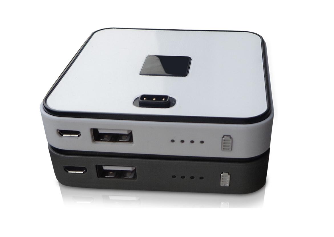 Sungale SPB0302 2 Disk Square Stackable 6000 mAh Power Bank, Multi Color Sungale SPB0302 2 Disk Square Stackable 6000 mAh Power Bank, Multi Color