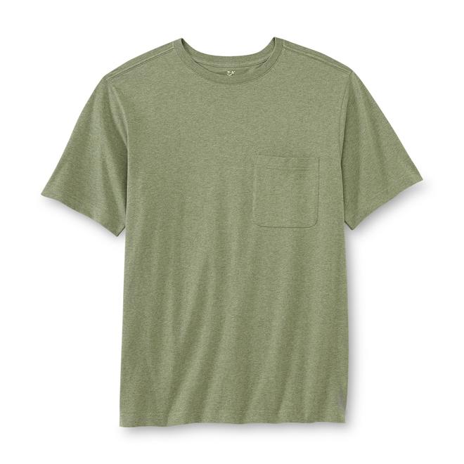 Outdoor Life Men's Pocket T-Shirt - Heathered