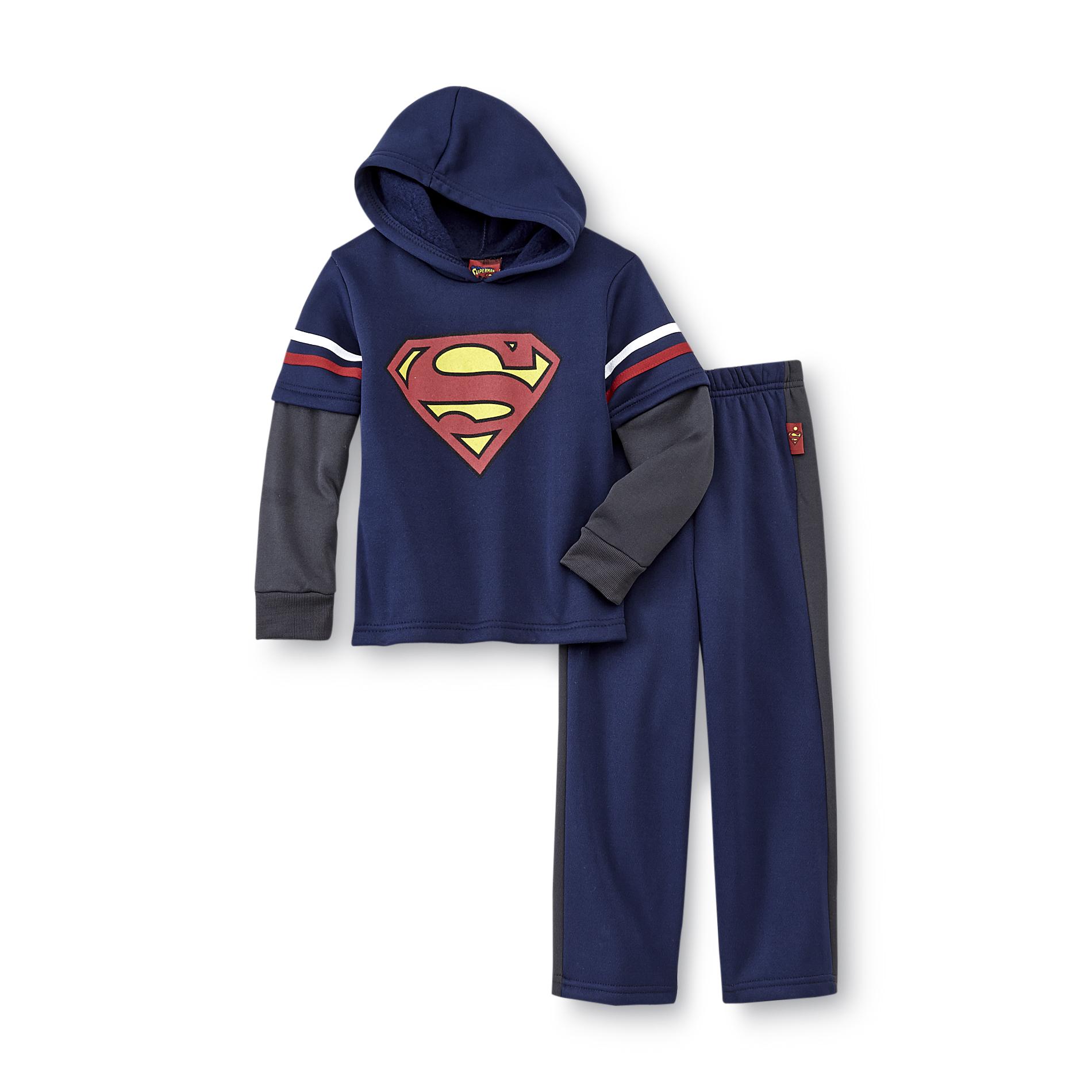 DC Comics Superman Boy's Hoodie Sweatshirt & Pants